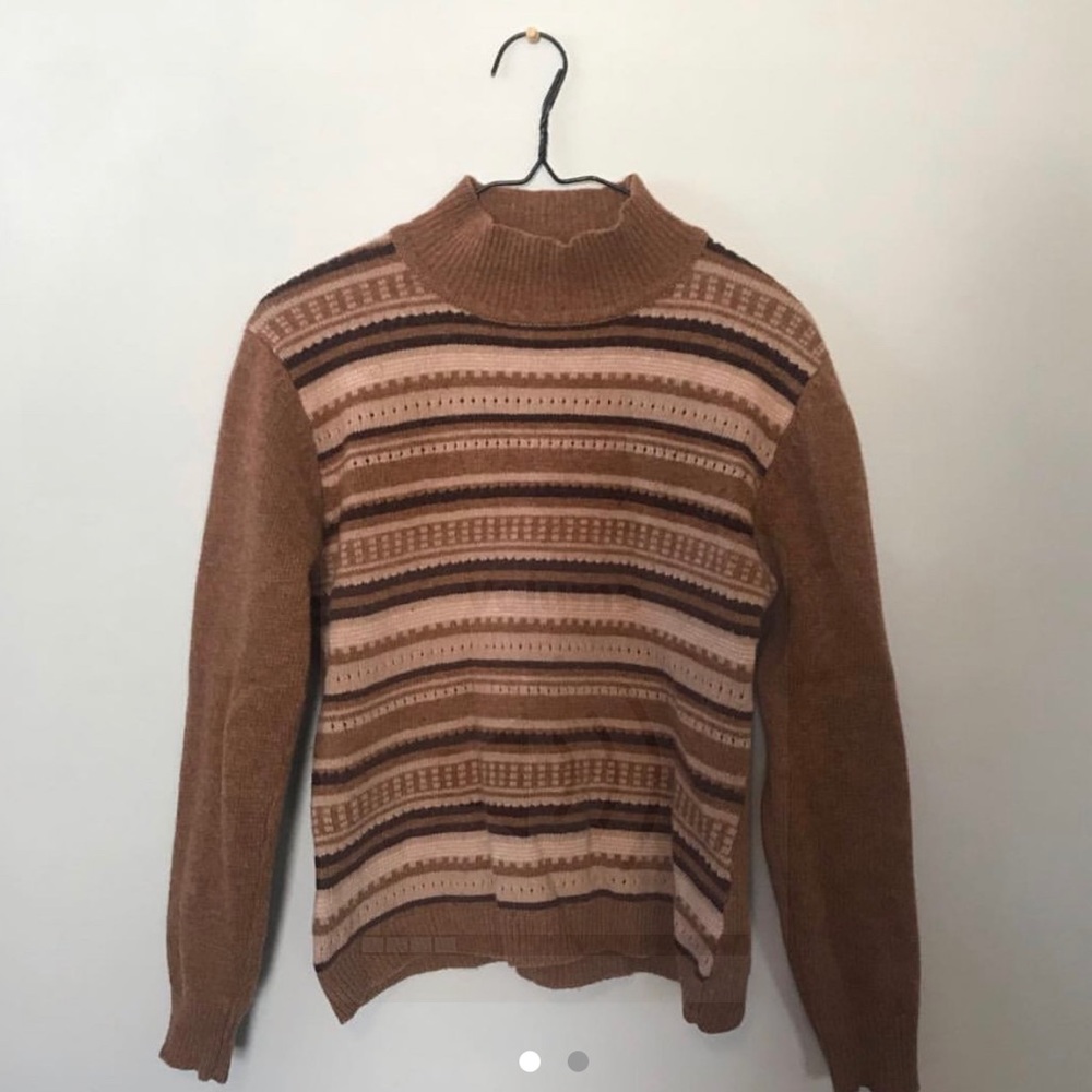 Brown Vintage turtleneck